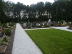 Resultaat renovatie begraafplaats Heilige Familie Parochie